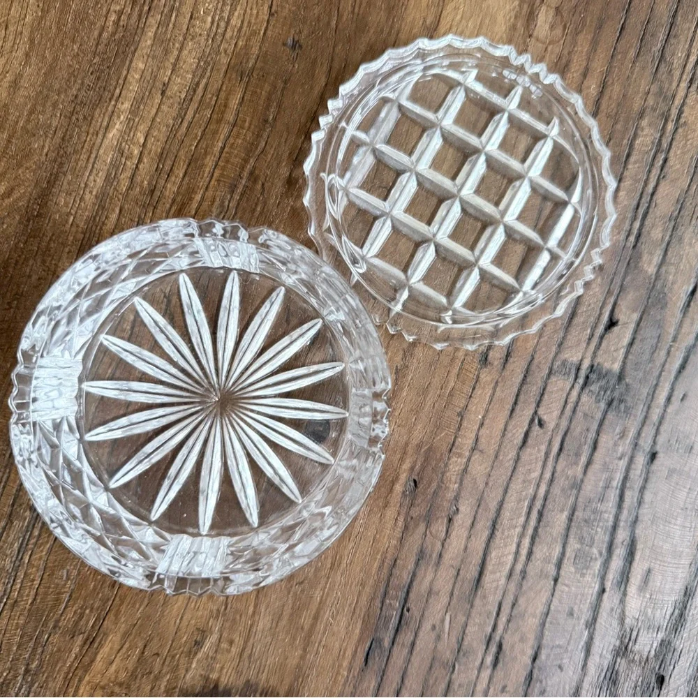 Vintage Crystal jewelry trinket box nachtmann, Bavaria w. Germany mid-1980s